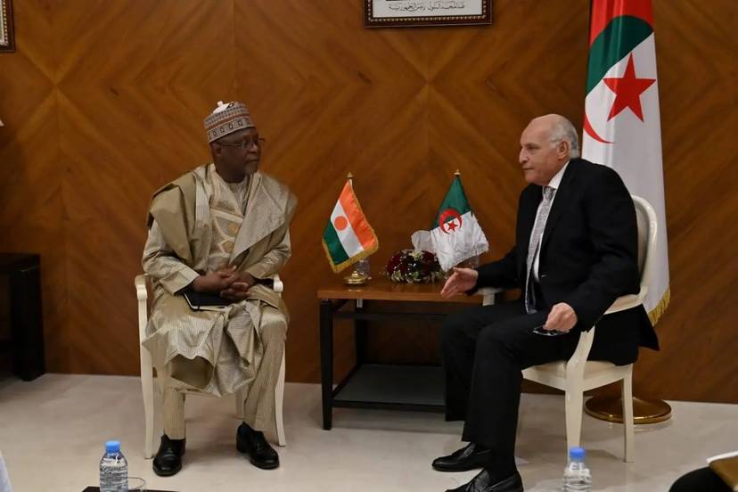 M. Attaf reçoit le ministre des Affaires étrangères, de la Coopération et des Nigériens de l'étranger