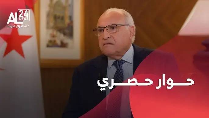 Interview de "AL 24" avec le Ministre d'Etat,le Ministre des Affaires Etrangeres, M. Ahmed Attaf